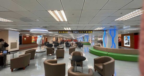 台北松山空港　免税エリア